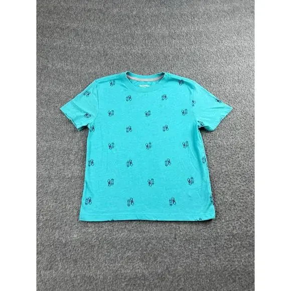 Old Navy Boys' Short Sleeve Skateboard Print T-Shirt‎ Size 5-6