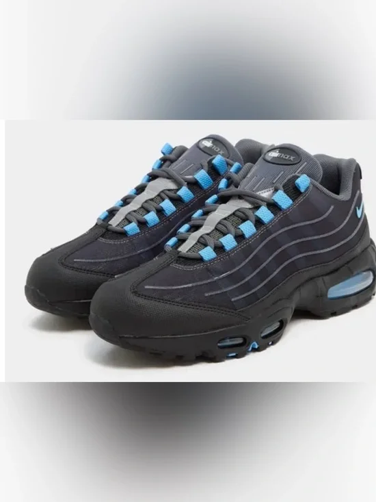 Nike Air Max 95 Big Bubble 'Tech Black University Blue' Men’s Size 12