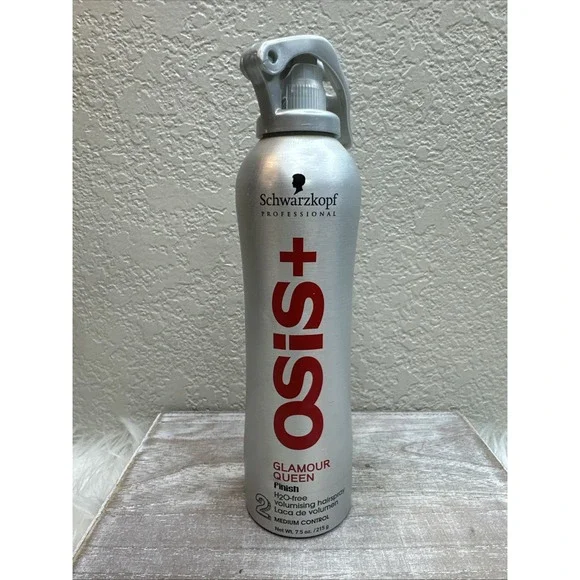 $34 🌙 Schwarzkopf Osis Glamour Queen Finish 2 H20 Free Volumizing spray NEW