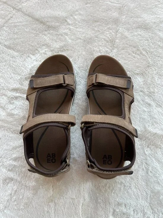Abeo Goleta Trail Sandals NIB 8 Brown