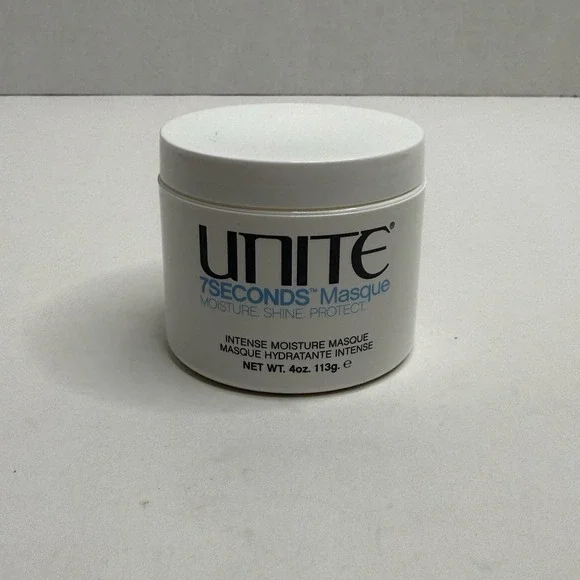UNITE 7SECONDS Masque 4oz Intense Moisture Hair Treatment Salon