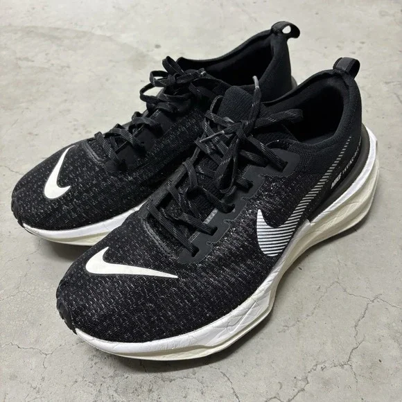 Nike Zoomx Invincible Run 3 Black White Men's US 12 FN1187-001 Running Shoes