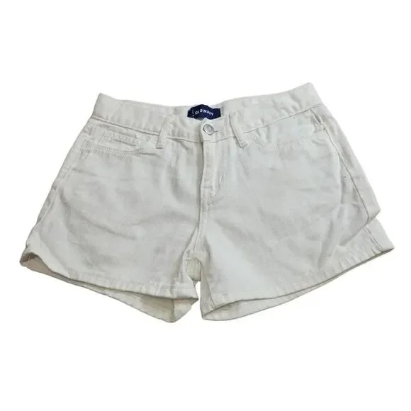 Old Navy white denim shorts 14