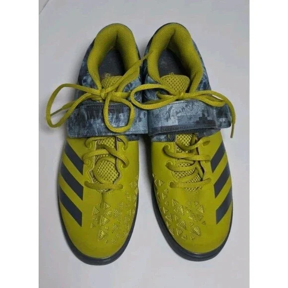 Size 9 adidas Powerlift 3 Yellow