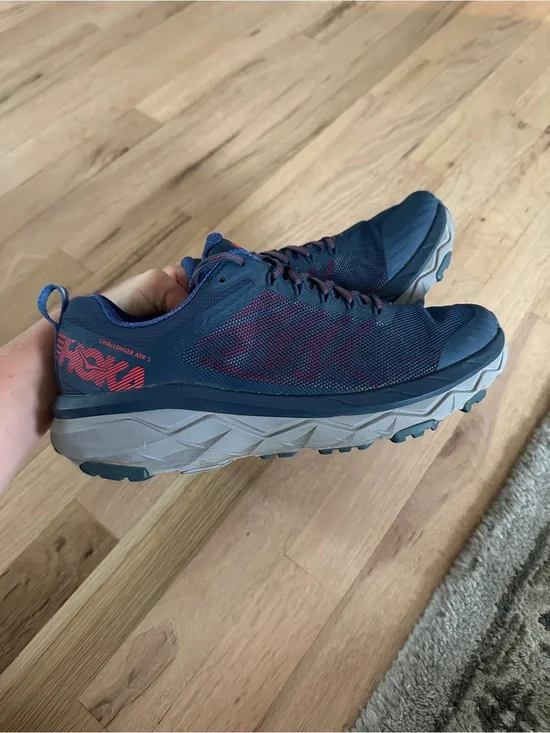 Hoka Challenger ATR 5 Trail Running Shoes Men's Size 10 Navy