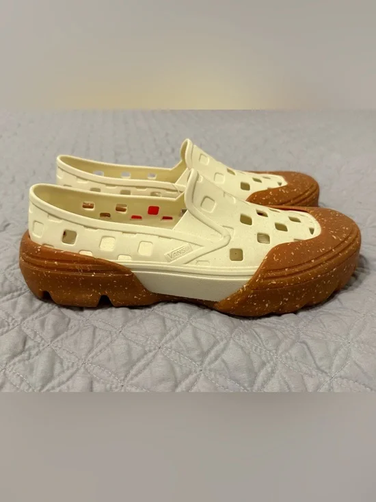 Vans Slide-Trail TRK Men 7 Women 8.5 Shoes Marshmallow Brown Modular Swap It