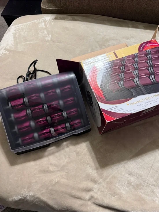 Remington heated clip rollers