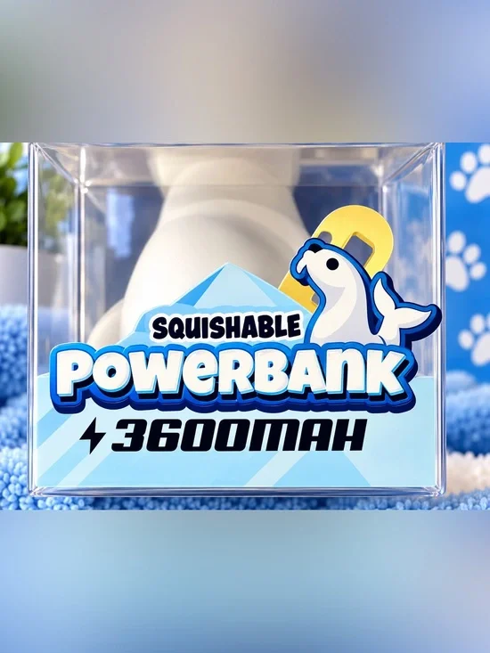 Seal squishy Powerbank 3600mAh Portable Charger