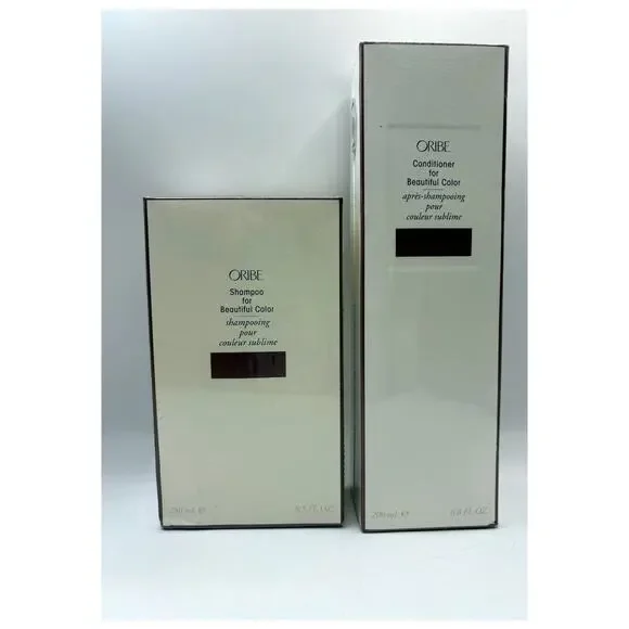 Oribe Beautiful Color Shampoo 8.5oz Conditioner 6.8oz Duo NEW Sealed