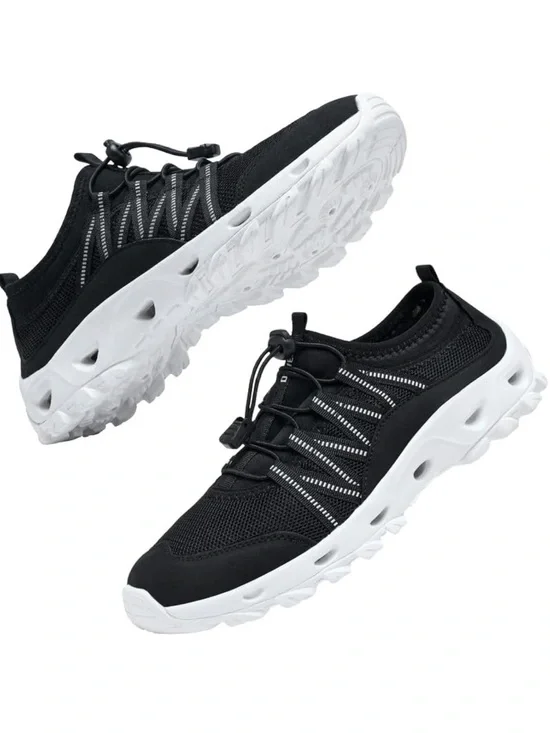 Water Shoes unisex Hiking Beach Swim Shoes : 8.5 Women/7 Men