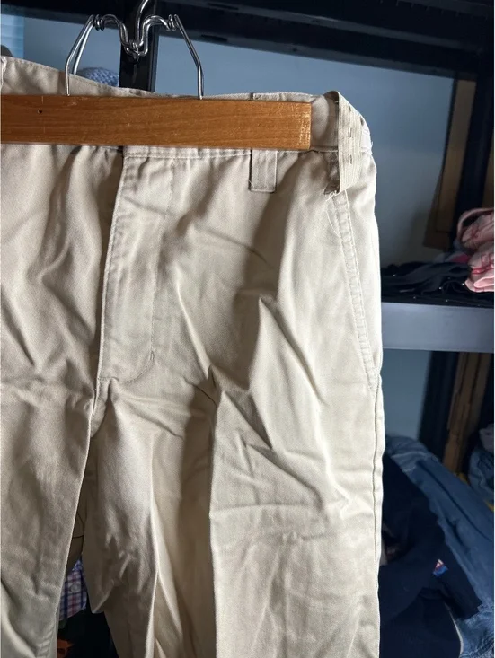 Old Navy Beige Cotton Khaki Pants Size 18 Regular