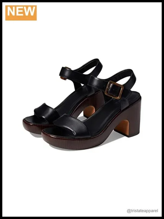 Noelle Mid Heel Platform Sandals 3.5