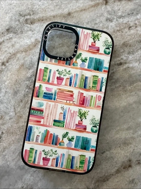 Casetify iPhone 13 “Book Lovers” Impact Case