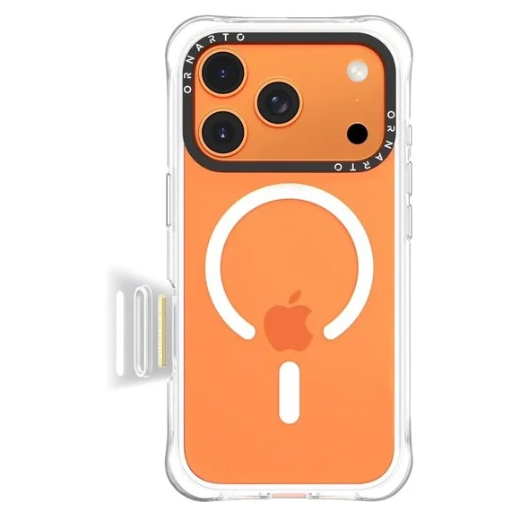 ORNARTO Air Case for iPhone 17 Pro Clear MagSafe Military‎ Grade Drop Protection