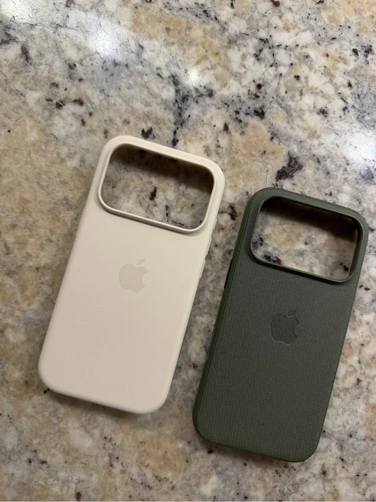 Apple iPhone Cases Duo - Cream and Green