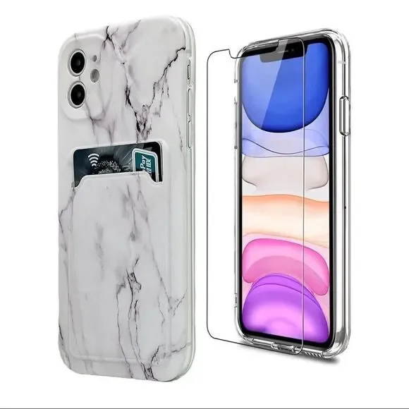 ✨3xHP✨Wallet Case Compatible for iPhone 11 Pro✨