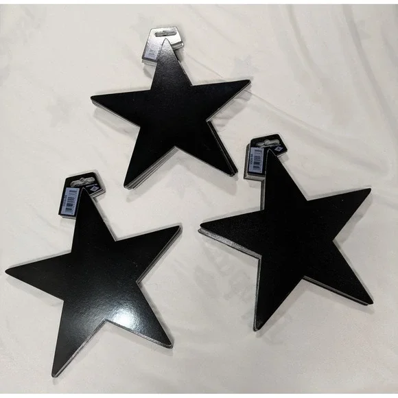 Black‎ Stars For Party Decor - About 72