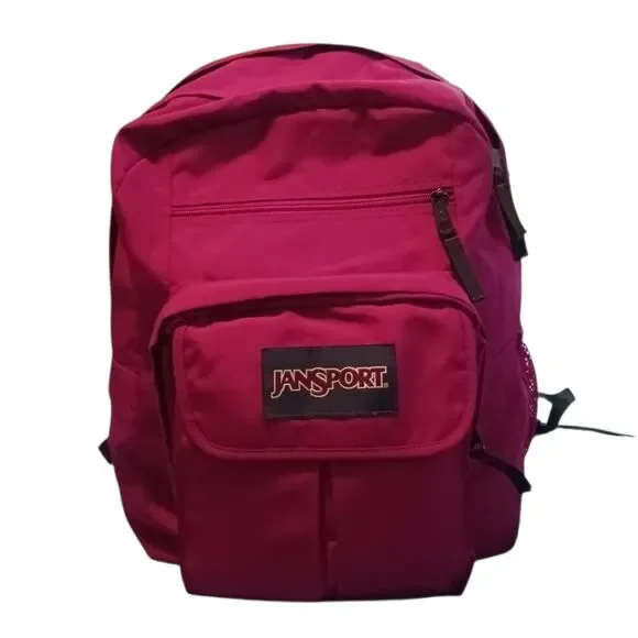 JanSport Union Pack Backpack-Fuschia-15