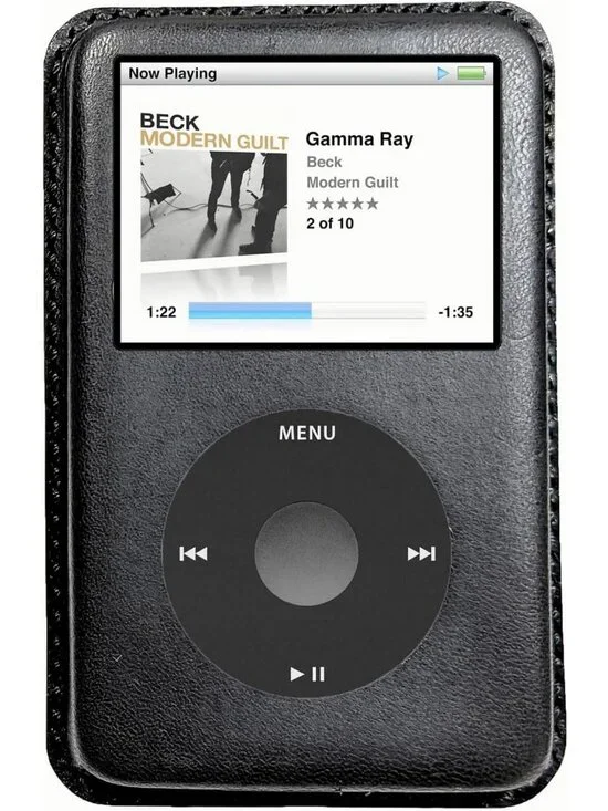 Handmade Leather Case for iPod Classic 6th/7th Gen - Durable & Stylish