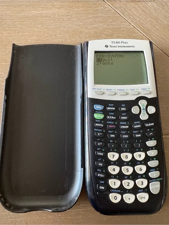 Like New TI-84 Plus Edition Calculator texas instrument