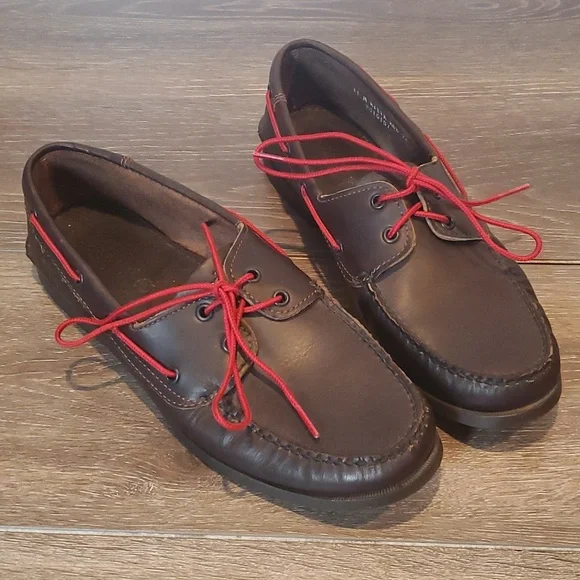 Timberland Brig 2 Eye‎ Boat Shoes Dark Brown Men's 11M