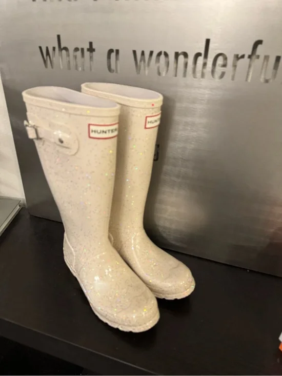Hunter Original Giant Glitter Rainboots