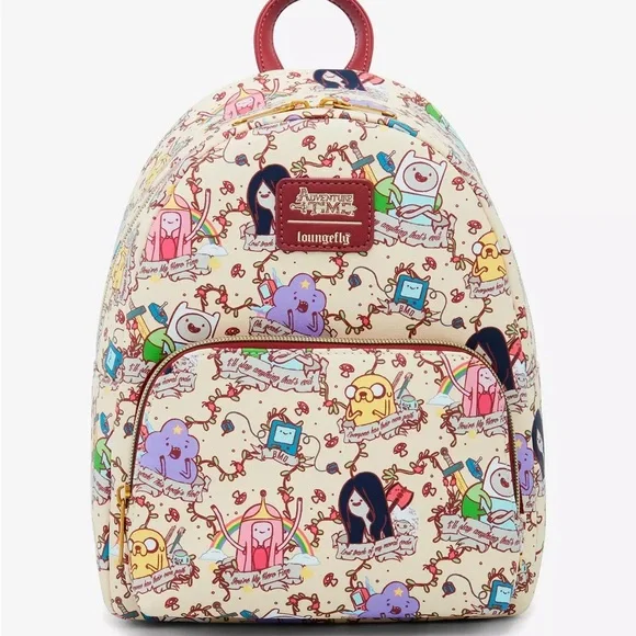 Loungefly Adventure Time Banner‎ Mini Backpack Hot Topic