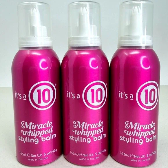 It's a 10 Miracle Whipped Styling Balm 5 oz (Set of 3) New Haircare