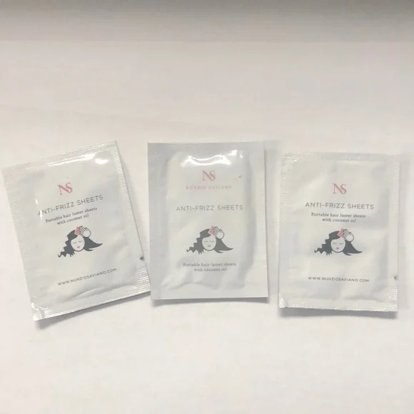Nunzio Saviano 3 anti frizz sheets