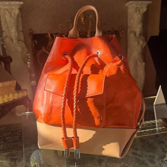 L.a.m.b. Backpack leather.