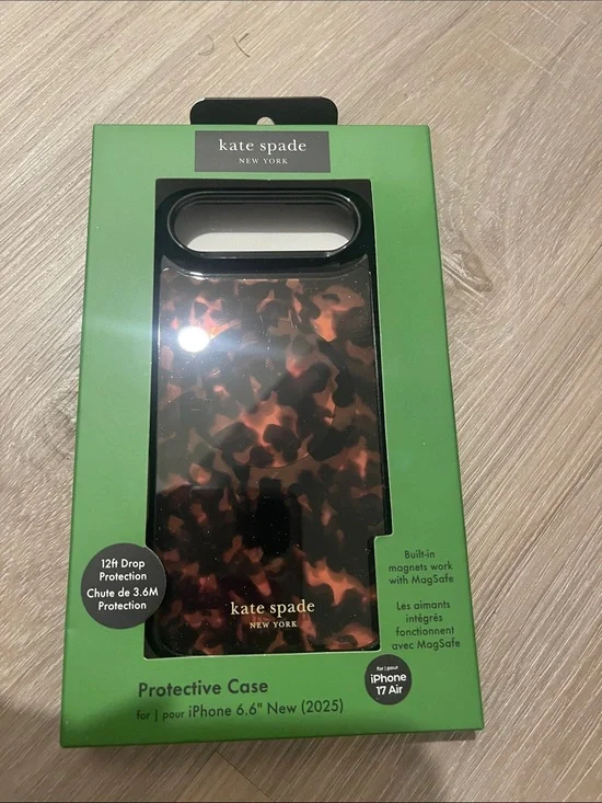 NWT kate spade Tortoise Shell Protective iPhone Case - iPhone 17 air