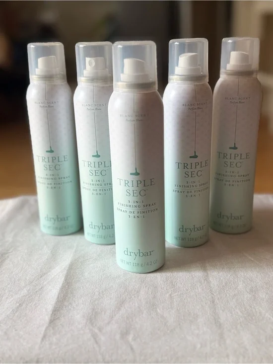 Drybar Triple Sec 3-in-1 Finishing Spray Blanc 4.2 oz New Full Size (1)