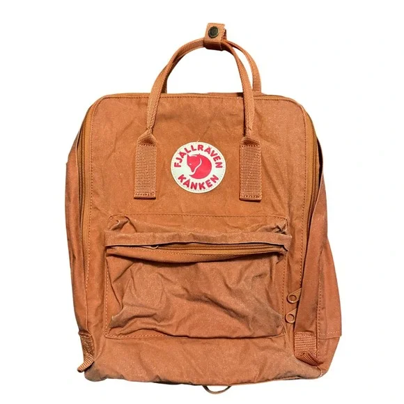 Fjällräven Kånken‎ Classic 16L Terracotta Brown Backpack Vinylon F Sweden Logo