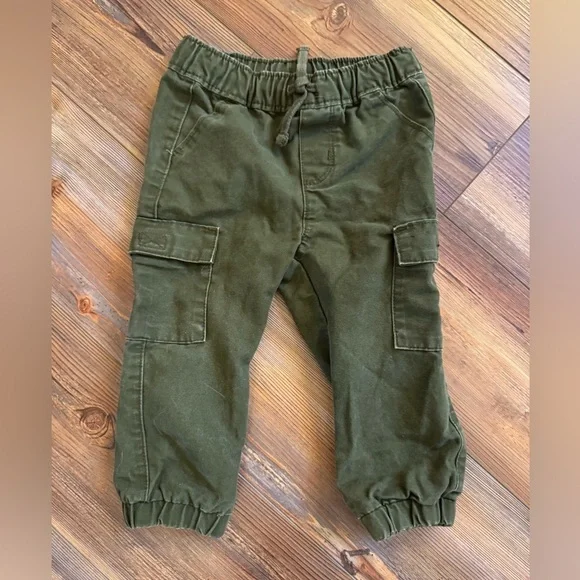 Old Navy, 18-24M Kids Olive Green Joggers