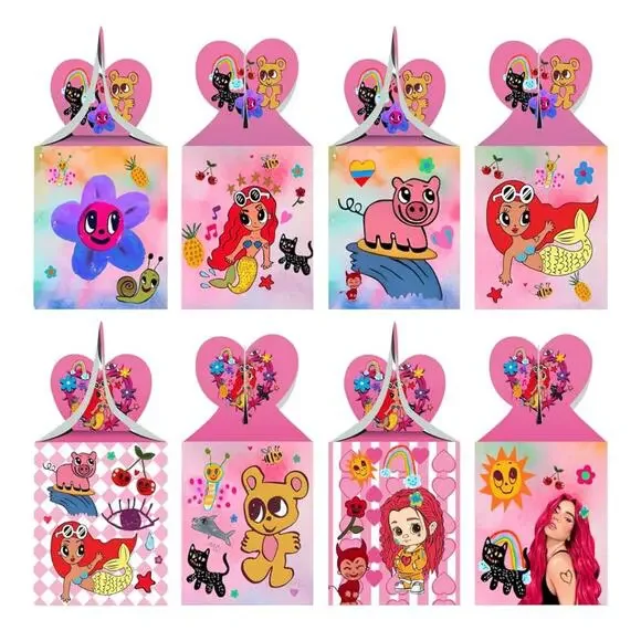 12pcs Manana Sera Bonito‎ Party Favor Gift Boxes for Girls Party Decorations