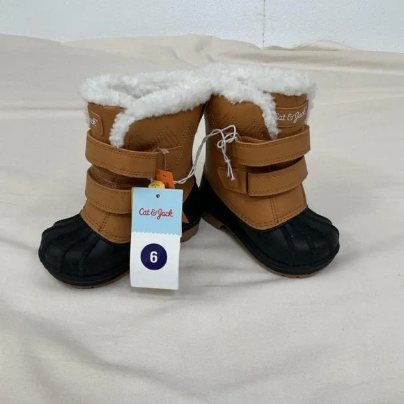 Cat & Jack Toddler Winter Boots | Size 6 | NWT ❄️🤎‎