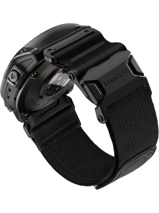 Magnetic Nylon Watch Band for Garmin, Quick Fit 22mm, Adjustable & Stylish