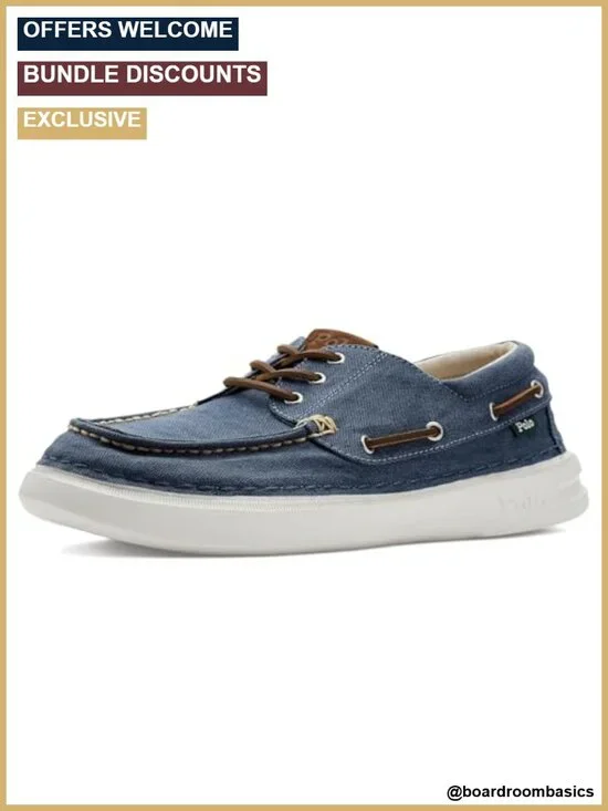 Ralph Lauren Men's Boat Shoes Canvas
