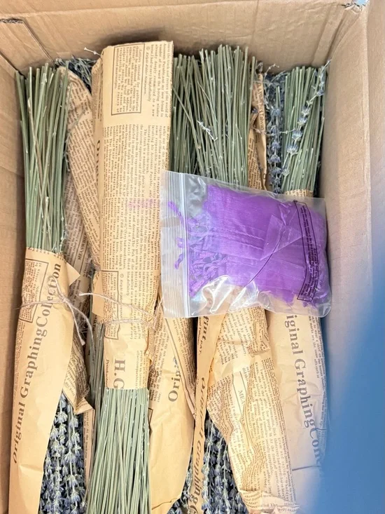 6 packs Natural dried lavender