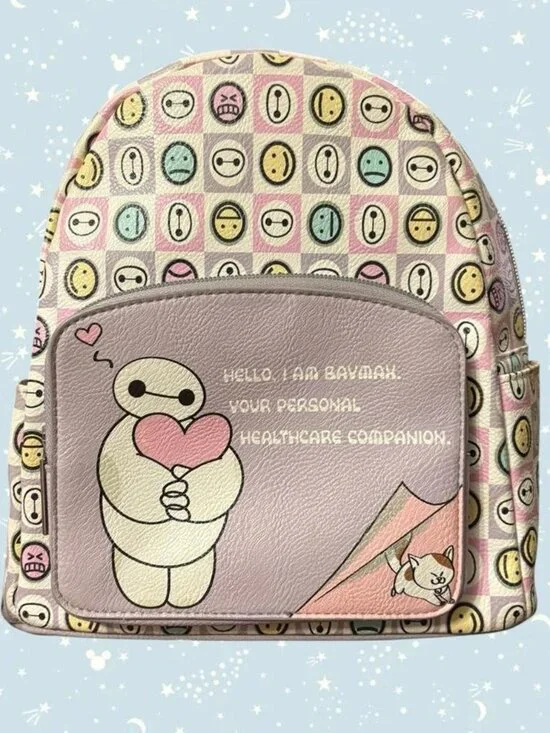 Danielle Nicole Disney Big Hero 6 Baymax pink backpack