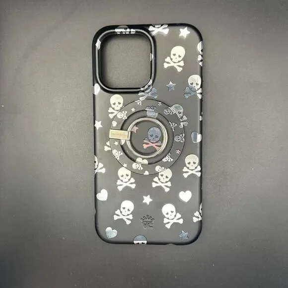 Velvet Grey and Black Phone-cases