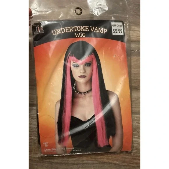 Undertone Vamp Wig Halloween‎ New In Package