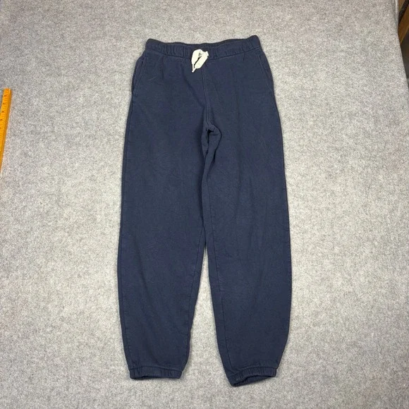 Old Navy Boys XL 14-16 Navy Blue Jogger Sweatpants Elastic Waist Drawstring