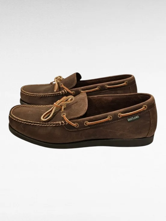 Eastland Yarmouth Men's Leather Boat Shoes 7766-17D Size 15D