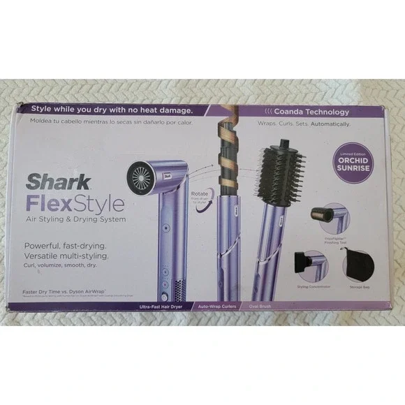 Shark FlexStyle Air Styling & Drying System - Orchid Sunrise - HD434PU - NEW