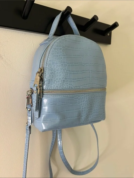 Steve Madden faux leather backpack