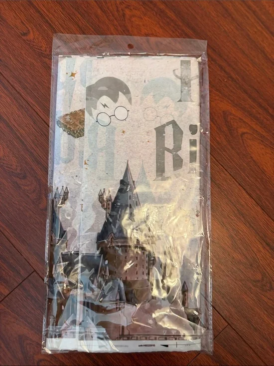 Harry Potter Birthday Party - disposable table cloth (quantity : 1)