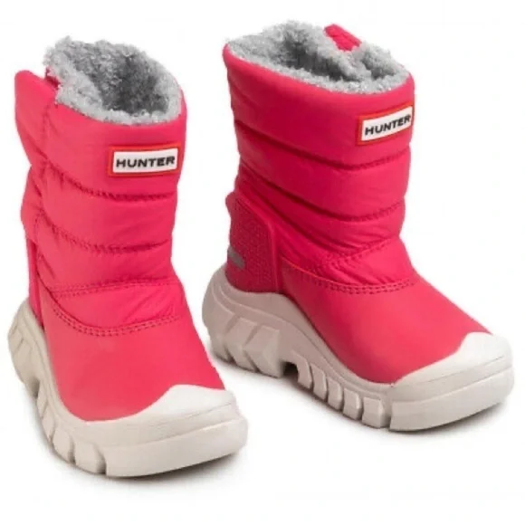 EUC - Hunter Interpid Snow Boots - Size UK2 (US2.5)