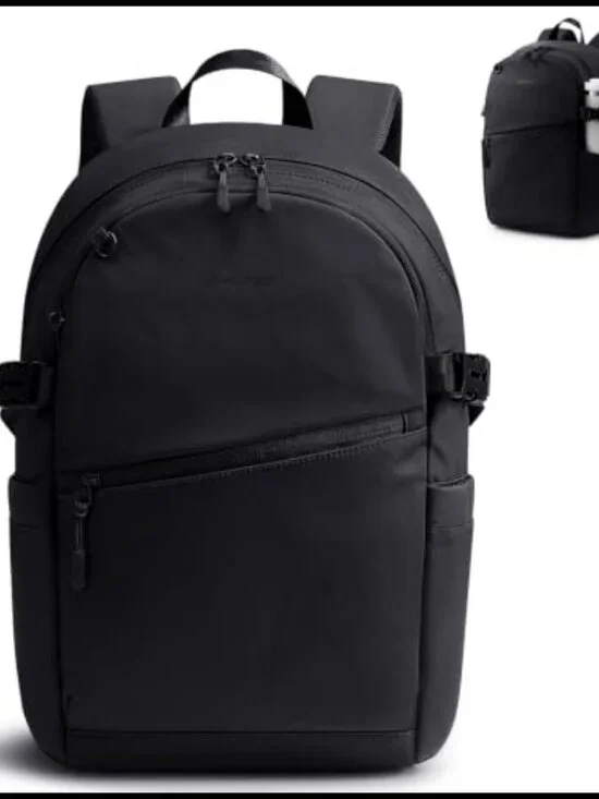 Unisex Casual Laptop Backpack Water Resistant Fits 15.6