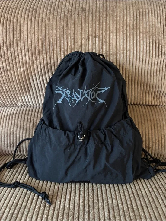 Stray kids drawstring backpack